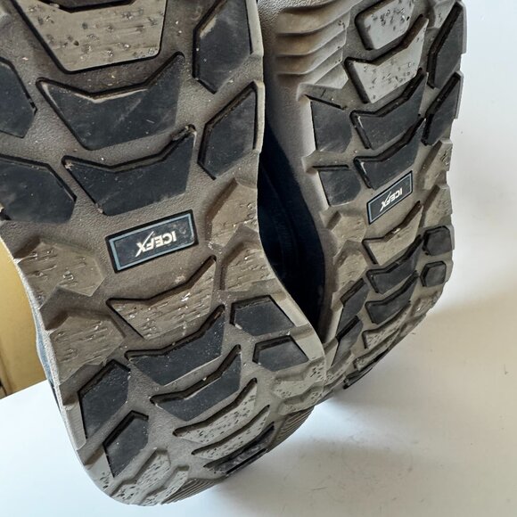 Mens Bivy IceFX T-Max Heat Waterproof Winter Boots - Black/Grey Size 8 - Picture 3 of 13